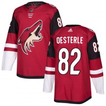 Youth Adidas Arizona Coyotes Jordan Oesterle Maroon Home Jersey - Authentic