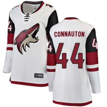 Women's Fanatics Branded Arizona Coyotes Kevin Connauton White Away Jersey - Authentic
