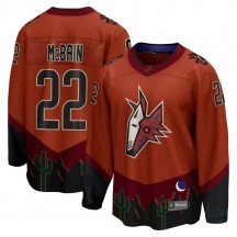 Men's Fanatics Branded Arizona Coyotes Jack McBain Orange Special Edition 2.0 Jersey - Breakaway