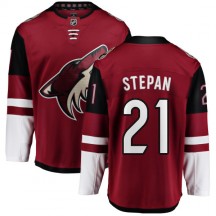 Men's Fanatics Branded Arizona Coyotes Derek Stepan Red Home Jersey - Breakaway