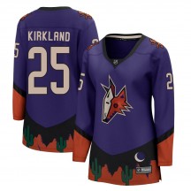 Women's Fanatics Branded Arizona Coyotes Justin Kirkland Purple 2020/21 Special Edition Jersey - Breakaway