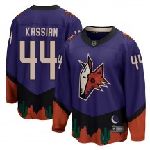 Men's Fanatics Branded Arizona Coyotes Zack Kassian Purple 2020/21 Special Edition Jersey - Breakaway