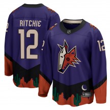 Men's Fanatics Branded Arizona Coyotes Nick Ritchie Purple 2020/21 Special Edition Jersey - Breakaway