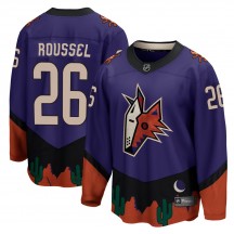 Men's Fanatics Branded Arizona Coyotes Antoine Roussel Purple 2020/21 Special Edition Jersey - Breakaway