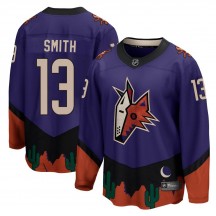 Men's Fanatics Branded Arizona Coyotes Nathan Smith Purple 2020/21 Special Edition Jersey - Breakaway