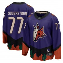 Youth Fanatics Branded Arizona Coyotes Victor Soderstrom Purple 2020/21 Special Edition Jersey - Breakaway