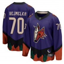 Youth Fanatics Branded Arizona Coyotes Karel Vejmelka Purple 2020/21 Special Edition Jersey - Breakaway