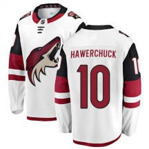 Youth Fanatics Branded Arizona Coyotes Dale Hawerchuck White Away Jersey - Authentic
