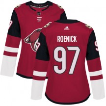 Women's Adidas Arizona Coyotes Jeremy Roenick Red Burgundy Home Jersey - Authentic