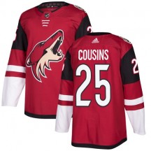 Youth Adidas Arizona Coyotes Nick Cousins Red Burgundy Home Jersey - Authentic