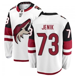 Men's Fanatics Branded Arizona Coyotes Jan Jenik White Away Jersey - Breakaway