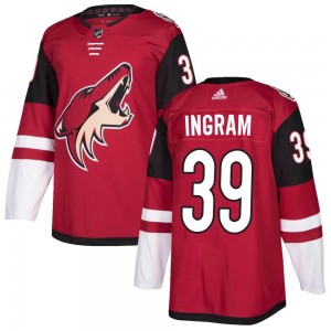 Youth Adidas Arizona Coyotes Connor Ingram Maroon Home Jersey - Authentic