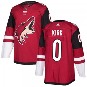 Youth Adidas Arizona Coyotes Liam Kirk Maroon Home Jersey - Authentic