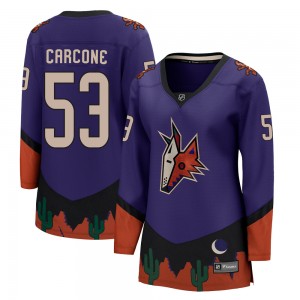 Women's Fanatics Branded Arizona Coyotes Michael Carcone Purple 2020/21 Special Edition Jersey - Breakaway