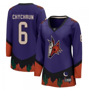 Women's Fanatics Branded Arizona Coyotes Jakob Chychrun Purple 2020/21 Special Edition Jersey - Breakaway