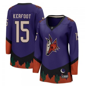Women's Fanatics Branded Arizona Coyotes Alex Kerfoot Purple 2020/21 Special Edition Jersey - Breakaway