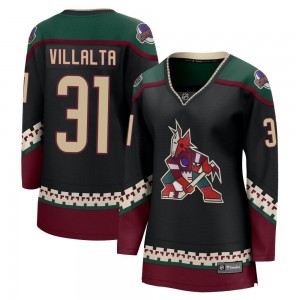 Women's Fanatics Branded Arizona Coyotes Matt Villalta Black 2021/22 Home Jersey - Breakaway