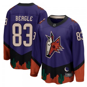 Men's Fanatics Branded Arizona Coyotes Jay Beagle Purple 2020/21 Special Edition Jersey - Breakaway
