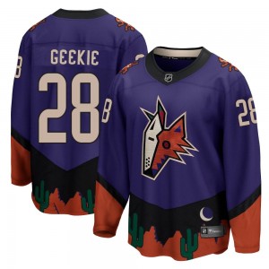 Men's Fanatics Branded Arizona Coyotes Conor Geekie Purple 2020/21 Special Edition Jersey - Breakaway
