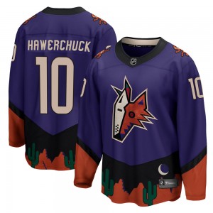 Men's Fanatics Branded Arizona Coyotes Dale Hawerchuck Purple 2020/21 Special Edition Jersey - Breakaway