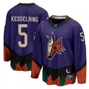 Men's Fanatics Branded Arizona Coyotes Michael Kesselring Purple 2020/21 Special Edition Jersey - Breakaway