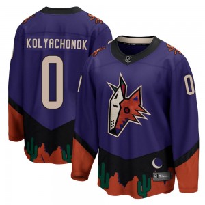 Men's Fanatics Branded Arizona Coyotes Vladislav Kolyachonok Purple 2020/21 Special Edition Jersey - Breakaway
