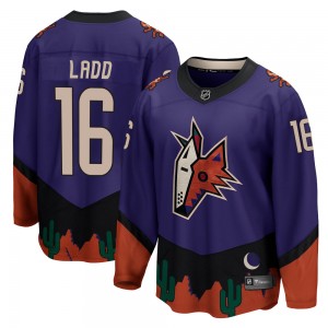 Men's Fanatics Branded Arizona Coyotes Andrew Ladd Purple 2020/21 Special Edition Jersey - Breakaway