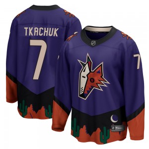 Men's Fanatics Branded Arizona Coyotes Keith Tkachuk Purple 2020/21 Special Edition Jersey - Breakaway