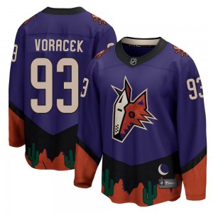 Men's Fanatics Branded Arizona Coyotes Jakub Voracek Purple 2020/21 Special Edition Jersey - Breakaway