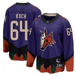Youth Fanatics Branded Arizona Coyotes Patrik Koch Purple 2020/21 Special Edition Jersey - Breakaway