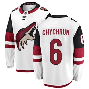 Youth Fanatics Branded Arizona Coyotes Jakob Chychrun White Away Jersey - Authentic