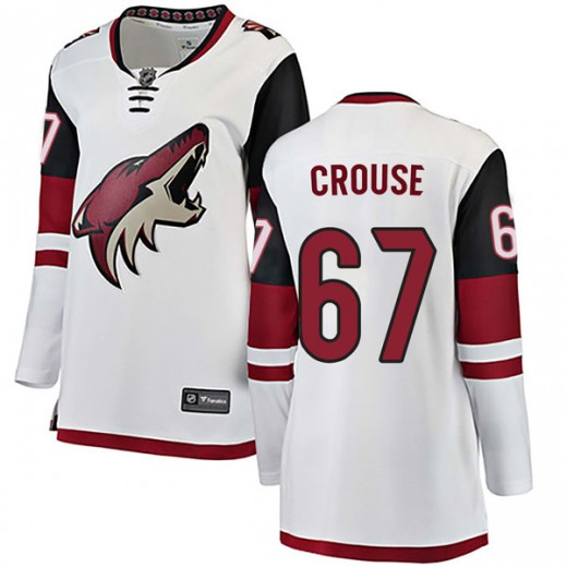 Women's Fanatics Branded Arizona Coyotes Lawson Crouse White Away Jersey - Authentic