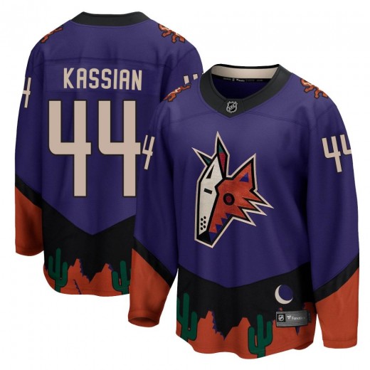 Youth Fanatics Branded Arizona Coyotes Zack Kassian Purple 2020/21 Special Edition Jersey - Breakaway