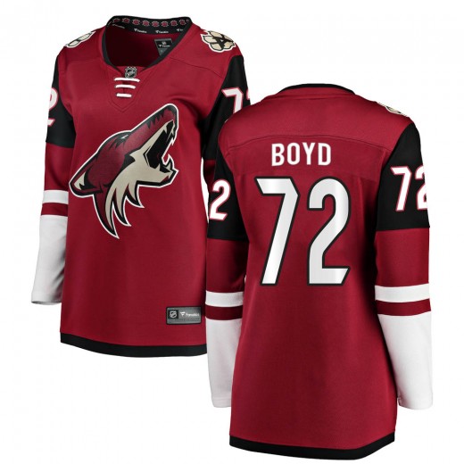 Women's Fanatics Branded Arizona Coyotes Travis Boyd Red Home Jersey - Breakaway