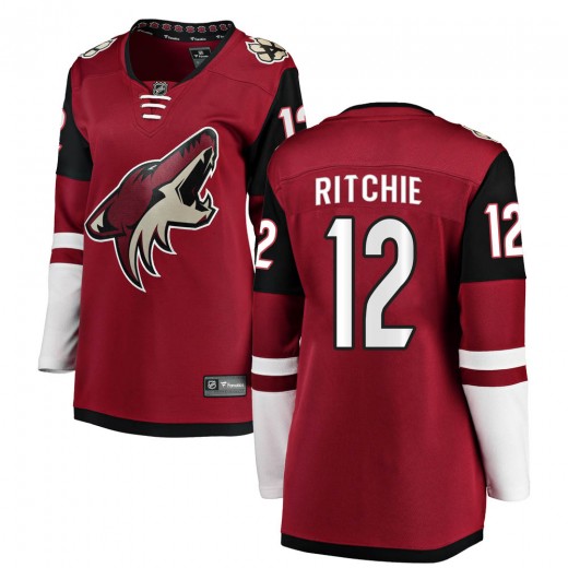 Women's Fanatics Branded Arizona Coyotes Nick Ritchie Red Home Jersey - Breakaway