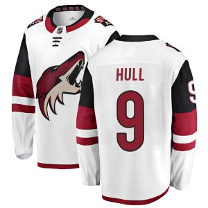 Men's Fanatics Branded Arizona Coyotes Bobby Hull White Away Jersey - Authentic