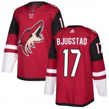 Youth Adidas Arizona Coyotes Nick Bjugstad Maroon Home Jersey - Authentic