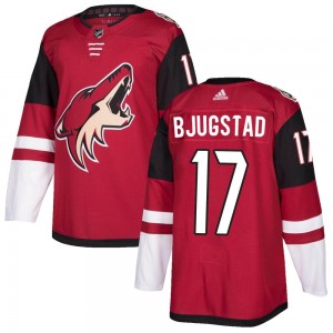 Youth Adidas Arizona Coyotes Nick Bjugstad Maroon Home Jersey - Authentic