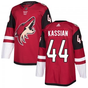 Youth Adidas Arizona Coyotes Zack Kassian Maroon Home Jersey - Authentic