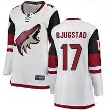 Women's Fanatics Branded Arizona Coyotes Nick Bjugstad White Away Jersey - Breakaway