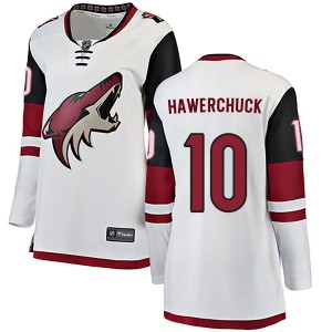 Women's Fanatics Branded Arizona Coyotes Dale Hawerchuck White Away Jersey - Authentic