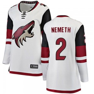 Women's Fanatics Branded Arizona Coyotes Patrik Nemeth White Away Jersey - Breakaway