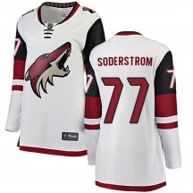 Women's Fanatics Branded Arizona Coyotes Victor Soderstrom White Away Jersey - Breakaway
