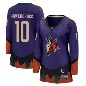 Women's Fanatics Branded Arizona Coyotes Dale Hawerchuck Purple 2020/21 Special Edition Jersey - Breakaway