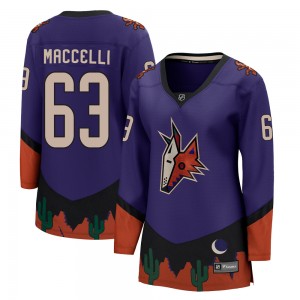Women's Fanatics Branded Arizona Coyotes Matias Maccelli Purple 2020/21 Special Edition Jersey - Breakaway