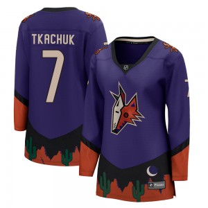 Women's Fanatics Branded Arizona Coyotes Keith Tkachuk Purple 2020/21 Special Edition Jersey - Breakaway