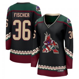 Women's Fanatics Branded Arizona Coyotes Christian Fischer Black 2021/22 Home Jersey - Breakaway