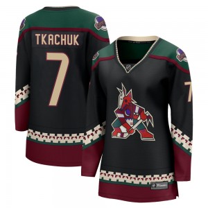 Women's Fanatics Branded Arizona Coyotes Keith Tkachuk Black 2021/22 Home Jersey - Breakaway