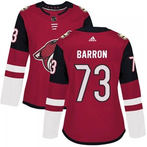 Women's Adidas Arizona Coyotes Travis Barron Maroon Home Jersey - Authentic