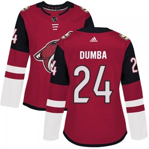 Women's Adidas Arizona Coyotes Matt Dumba Maroon Home Jersey - Authentic